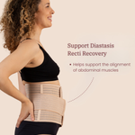 MammaBump-Postpartum-Belly-Band-Tan-color-diastasis-recti