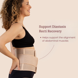 MammaBump-Postpartum-Belly-Band-Tan-color-diastasis-recti