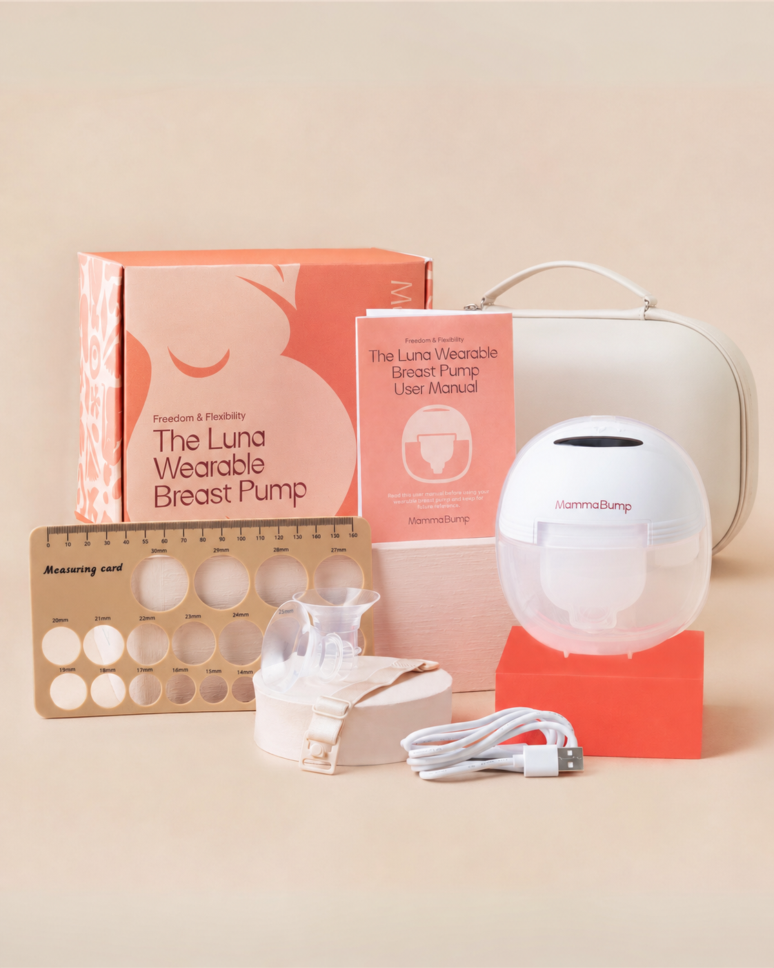 The Luna© Wearable Breast Pump