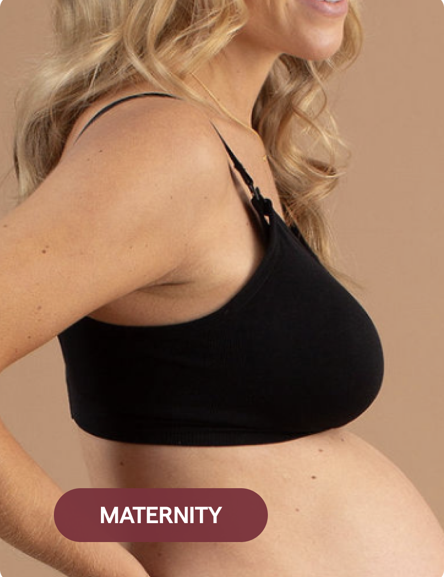 black bamboo nursing bra