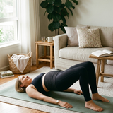 mom-wearing-postpatum-belly-band-pelvic-floor-exercice